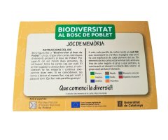 JOC DE MEMÒRIA BIODIVERSITAT AL BOSC DE POBLET 2