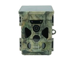 NATURESPY HELARCTOS CÁMARA DE TRAMPEO SOLAR CON LED NEGROS DE LUZ INFRARROJA INVISIBLE TIPO LOW GLOW, WIFI LOCAL Y TRANSMISIÓN DE FOTO Y VÍDEO VÍA 4G