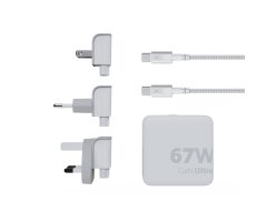 CARGADOR DE VIAJE XTORM XVC2067 67W GAN-ULTRA CON CABLE USB-C PD 2