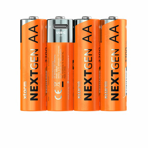 XTORM BATERÍAS RECARGABLES DE LITIO TIPO AA DE 2200 MAH (BLÍSTER DE 4 UDS.)