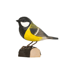 DECOBIRD FIGURA DE CARBONERO COMÚN
