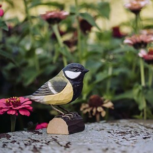 DECOBIRD FIGURA DE CARBONERO COMÚN_1