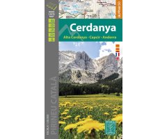 MAPA ALPINA 1:50.000. CERDANYA. ALTA CERDANYA-CAPCIR-ANDORRA (MAPA I GUIA)