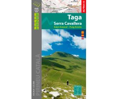 MAPA ALPINA 1:25.000. TAGA, SERRA CAVALLERA, SANT AMANT I PUIG SESTELA (MAPA I GUIA)    