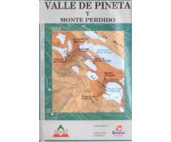 VALLE DE PINETA Y MONTE PERDIDO. ESCALA 1:25.000. MAPA EXCURSIONISTA