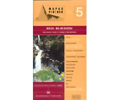 BIELSA - BAL DE CHISTAU. MAPA EXCURSIONISTA DE LOS PIRINEOS                                                                                           