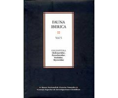 FAUNA IBÉRICA, VOL. 5. COLEOPTERA. OEDEMERIDAE, PYROCHROIDAE, PYTHYDAE, MYCTERIDAE                                                                    