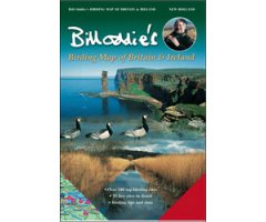 BILL ODDIE\'S BIRDING MAP OF BRITAIN AND IRELAND                                                                                                