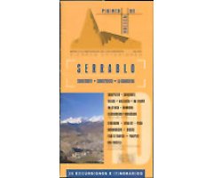 SERRABLO. SOBREMONTE-SOBREPUERTO-LA GUARGUERA. MAPA EXCURSIONISTA DE LOS PIRINEOS.