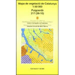 MAPA DE VEGETACIÓ DE CATALUNYA. PUIGCERDÀ 217 (36-10)