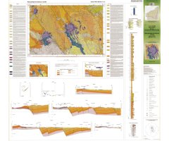 MAPA GEOLÒGIC DE CATALUNYA. CANET D'ADRI 295-2-2 (76-24)
