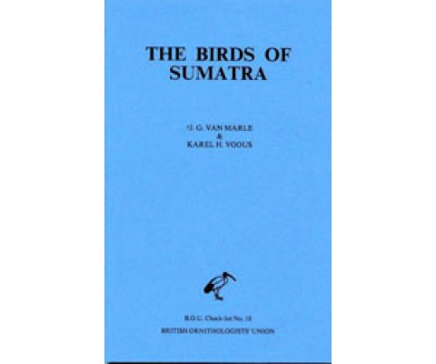 BOU CHECKLIST 10. THE BIRDS OF SUMATRA