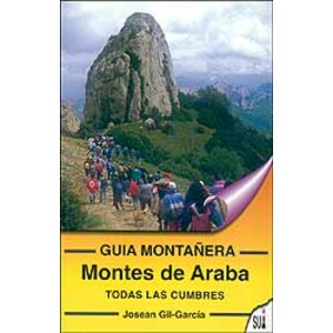 GUÍA MONTAÑERA. MONTES DE ARABA. TODAS LAS CUMBRES