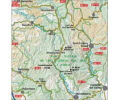 MAPA ALPINA 1:25.000. SANT LLORENÇ DE MUNT I L'OBAC PARC NATURAL (MAPA I GUIA) 2