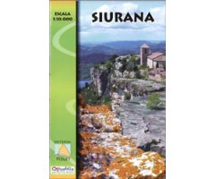 MAPA PIOLET 1:10.000. SIURANA