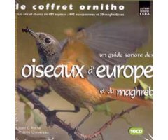 10 CD LES OISEAUX D\'EUROPE ET DU MAGHREB                                                                                                             