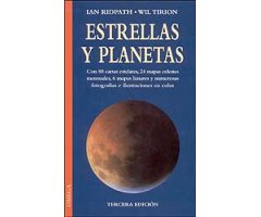 ESTRELLAS Y PLANETAS CON 88 CARTAS ESTELARES, 24 MAPAS CELESTES MENSUALES, 6 MAPAS LUNARES Y NUMEROSAS FOTOGRAFÍAS E ILUSTRACIONES EN COLOR