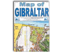 MAP OF GIBRALTAR                                                                                                                                      