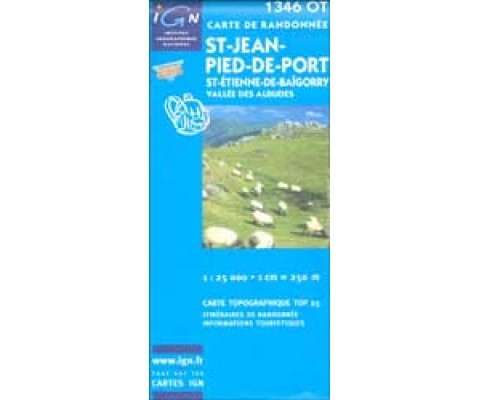 CARTE DE RANDONNÉE ST-JEAN-PIED-DE-PORT