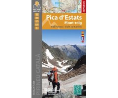 MAPA ALPINA 1:25.000. PICA D\'ESTATS MONT-ROIG. VALL FERRERA-VALL DE CARDÓS (2 MAPES)
