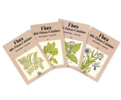FLORA DELS PAÏSOS CATALANS- SET DE 4 VOLÚMENES