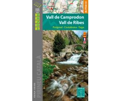 MAPA ALPINA 1:50.000. VALL DE CAMPRODÓN VALL DE RIBES. PUIGMAL, COSTABONA, TAGA.