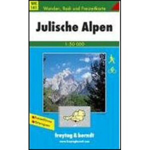 WANDER UND FREIZEITKARTE JULISCHE ALPEN 1:50.000