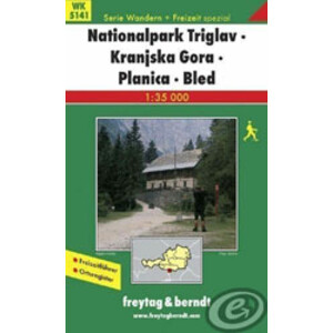 NATIONALPARK TRIGLAV-KRANJSKA GORA-PLANICA-BLED 1:35.000