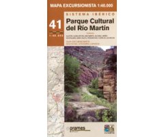 MAPA EXCURSIONISTA PARQUE CULTURAL DEL RÍO MARTÍN  N. 41 2