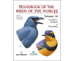 HANDBOOK OF THE BIRDS OF THE WORLD, VOL. 10. CUCKOO-SHRIKES TO THRUSHES