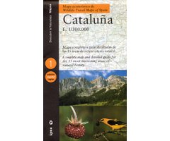 MAPA ECOTURÍSTICO DE CATALUÑA  E. 1/300.000