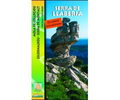 MAPA PIOLET 1:20.000. SERRA DE LLABERIA, MOLA DE COLLDEJOU,  ESCORNALBOU, SERRA DE MONTALT