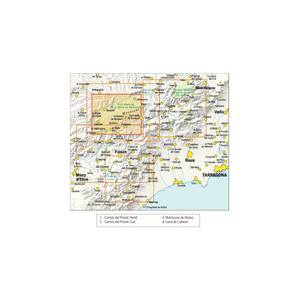 MAPA PIOLET 1:20.000. SERRA DE MONTSANT_1