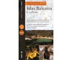 MAPA ECOTURÍSTICO DE ISLAS BALEARES E.1/150.000