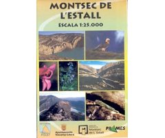 MAPA PIOLET 1:25.000. MONTSEC DE L'ESTALL.