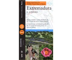 MAPA ECOTURÍSTICO DE EXTREMADURA. E. 1/300.000 2