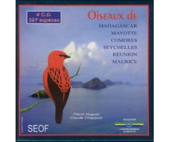 4CD OISEAUX DE MADAGASCAR, COMORES, SEYCHELLES, RÉUNION, MAURICE