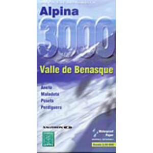MAPA ALPINA 1:30.000. VALLE DE BENASQUE. ANETO-MALADETA-POSETS-PERDIGUERO (MAPA)