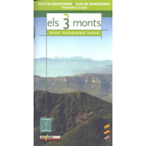 MAPA ALPINA 1:25.000. ELS 3 MONTS. MONTSENY-SANT LLORENÇ DEL MUNT-MONTSERRAT (6 MAPES I GUIA)