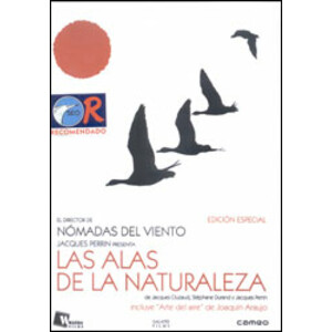 DVD LAS ALAS DE LA NATURALEZA Y ARTE DEL AIRE DOCUMENTAL DE JOAQUIM ARAUJO