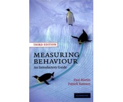MEASURING BEHAVIOUR. AN INTRODUCTORY GUIDE. 