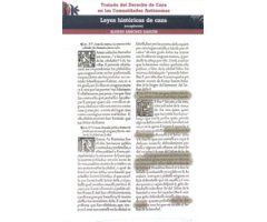 LEYES HISTORICAS DE CAZA (RECOPILACIÓN)