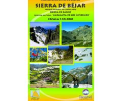 MAPA PIOLET 1:30.000. SIERRA DE BÉJAR