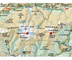 MAPA ALPINA 1:25.000. . SIERRA DE GREDOS (MAPA Y GUÍA) 2