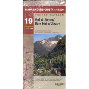 VAL D'ARAN / ERA VAL D'ARAN. MAPA EXCURSIONISTA 1:45.000