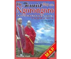 MAP OF THE NGORONGORO. CONSERVATION AREA