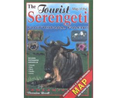 MAP OF THE SERENGETI. NATIONAL PARK