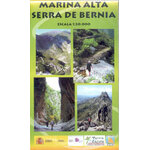 MAPA PIOLET 1:20.000. MARINA ALTA, SERRA DE BERNIA
