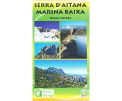 MAPA PIOLET 1:20.000. SERRA D'AITANA. MARINA BAIXA