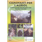 MAPA PIOLET 1:15.000. CAMINANT PER L'ALBIOL. MUNTANYES DE PRADES SUD